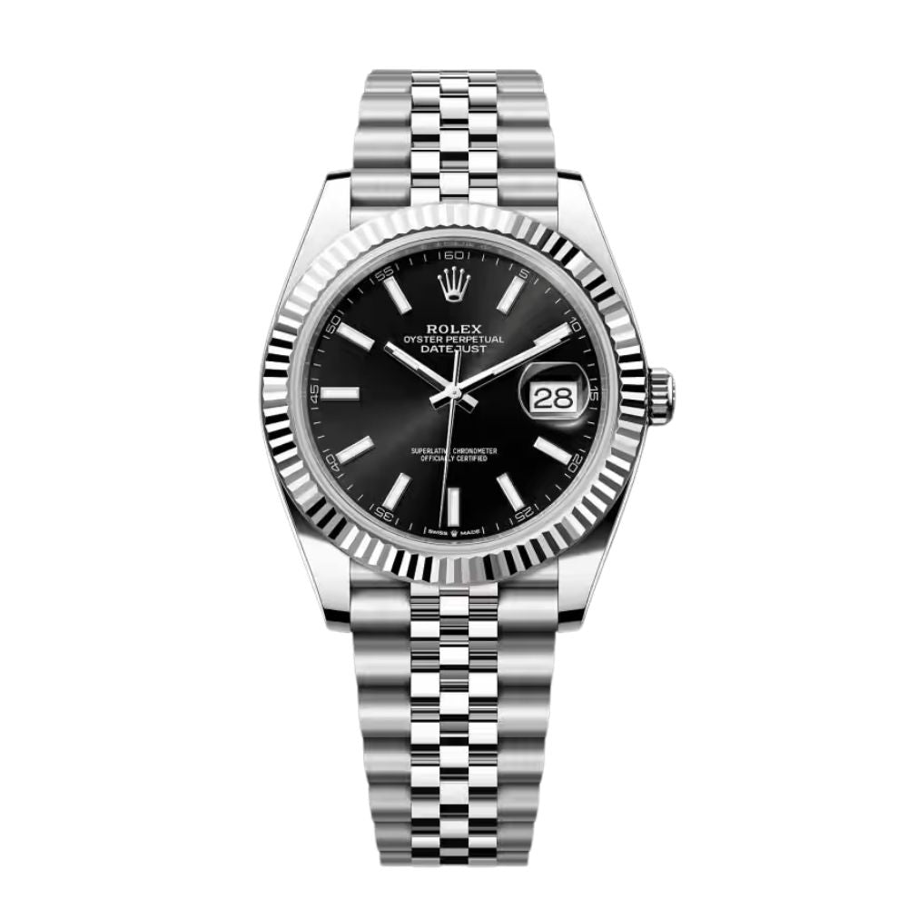 Rolex Datejust Black Dial 41mm 126334