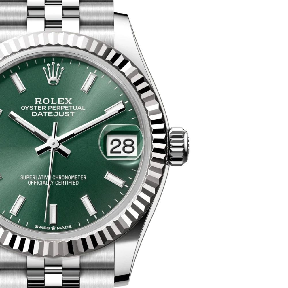 Rolex Datejust Green Dial Jubilee Bracelet 41mm