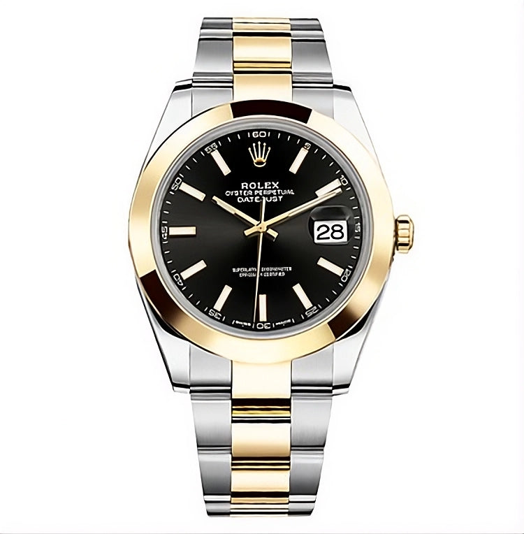 Rolex Datejust Yellow Gold Black Dial 126303